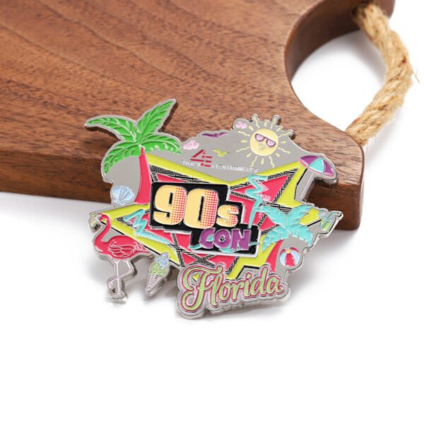 Handcrafted Florida Coast Fridge Magnet - Image 4